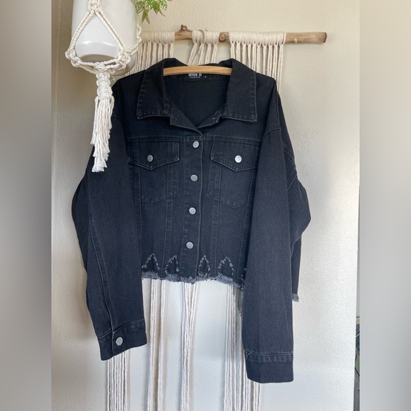 Rinestone Jean jacket - Picture 2 of 8